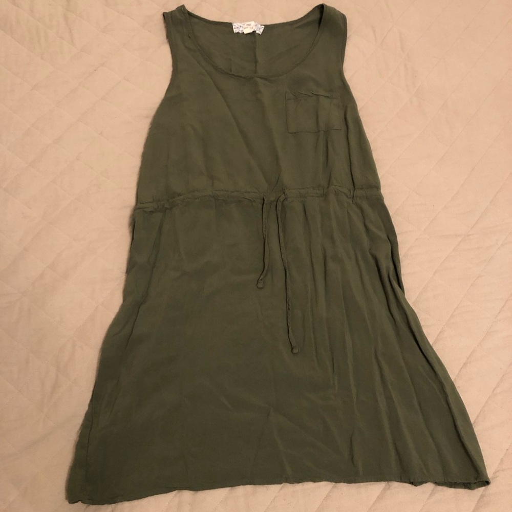Army green dress